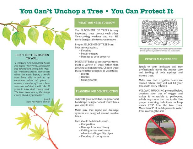 You Can’t Unchop A Tree!