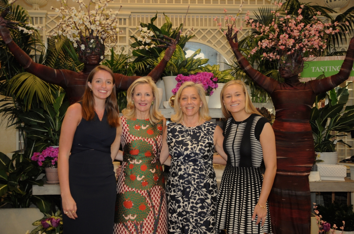 Olivia amd Betsy Vitton, Susan and Louisa Schieffelin