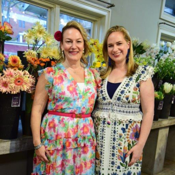 Greenwich Tree Conservancy 2023 Tree Party co-chairs, Shari Aser and Ellie Jenkins